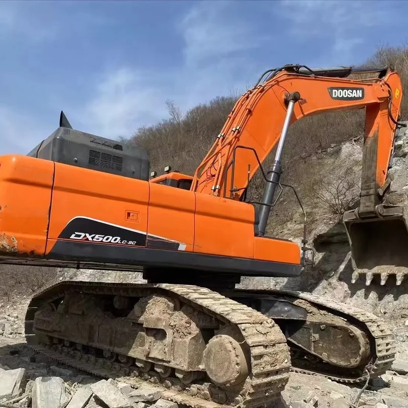 DOOSAN 500 Hot sales high quality low price CAT 312D crawler excavator imported Korean DOOSAN 500