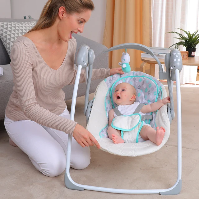 Automatic baby swing bed baby electric swing bed baby rocker bouncer swing