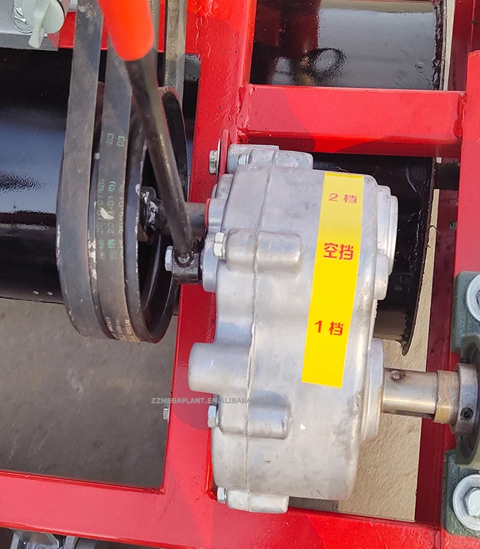 Gasoline seeder  self-propelled six row seeder for agricultural