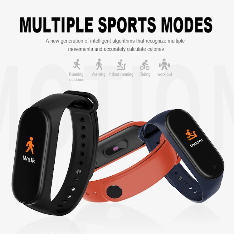 
2020 m4 Sports Smart band 4 smart watch heart rate monitor bracelet fitness tracker smart watch M4 smartwatch 