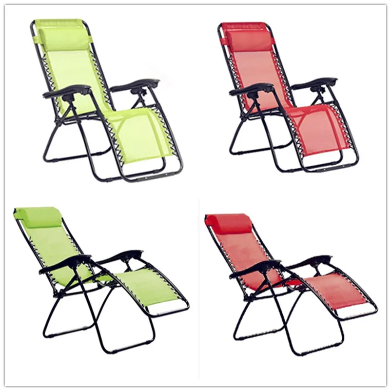 
Portable Zero Gravity Chair Folding Recliner Lounger Chair 