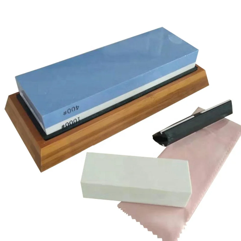 Linyi Xinghua whetstone two side sharpening stone grit 1000/6000 alumina whetstone