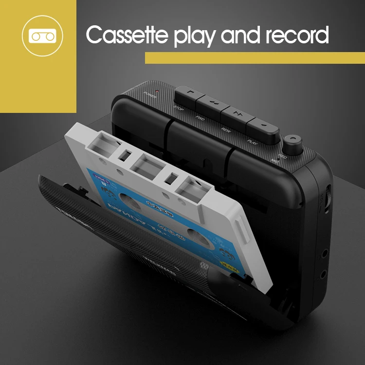 Best selling small portable built-in speaker stereo pocket cassette  tape recorder walkman player