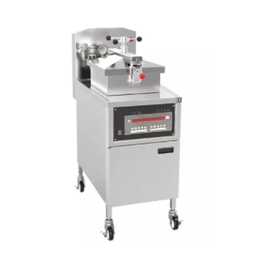 SHINEHO Luxury Design Gas Pressure Fryer with Easy-to-Clean Oil Filtration Luxury Style Gas Pressure Fryer With Oil Filter