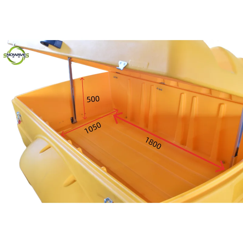 China Factory Mini Camping Utility Plastic Trailer New Design Truck Campers Motorhomes Caravans Rv Travel Trailer