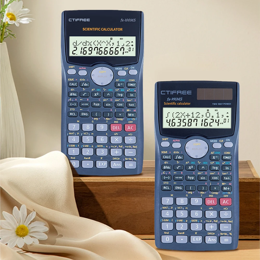 Calculators 991MS Mathematics 401 Function Electronic calculadora cientifica Calculate Scientific Calculator For School Student