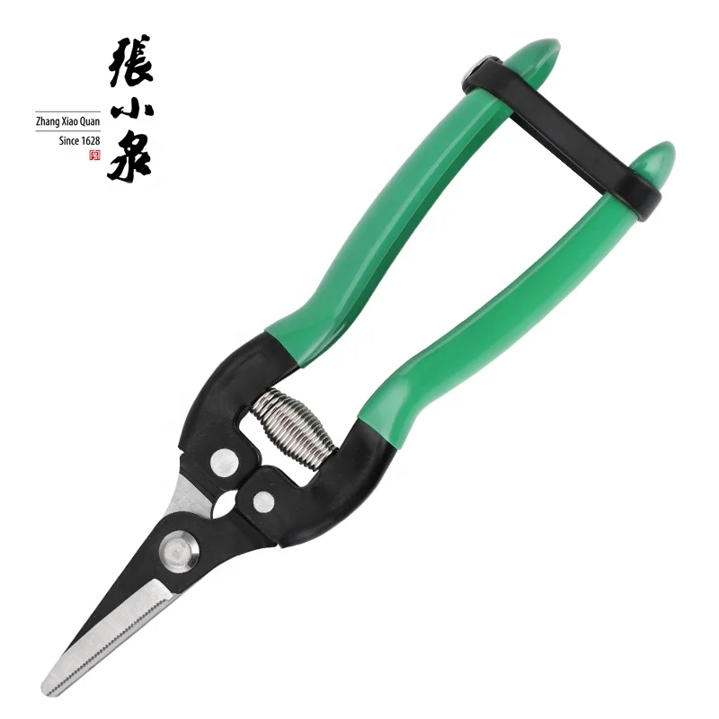 Stainless steel garden scissors garden steel scissors copper small garden scissors