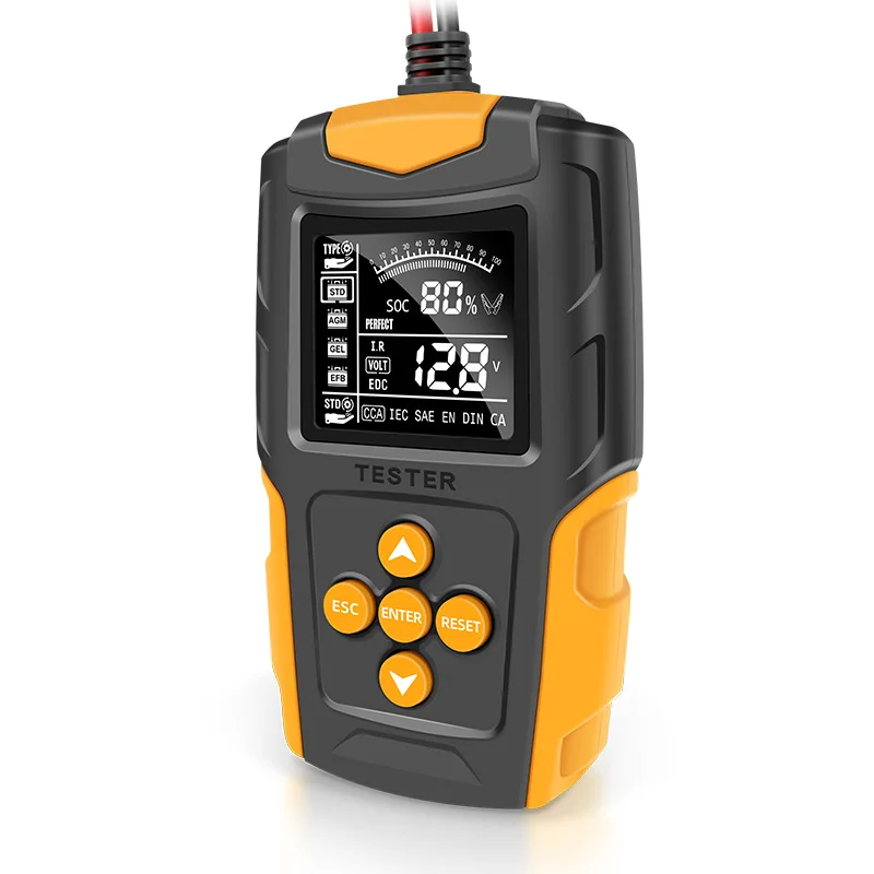Оригинальный умный тестер аккумулятора для грузовика автомобиля 12 В 24 48 анализатор емкости зарядного устройства постоянного тока нагрузки тест системы запуска 40-2000