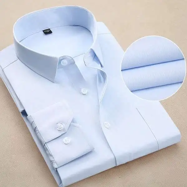 cotton oxford casual formal business dress tops blouse long sleeve soft slim fit high quality men formal shirt