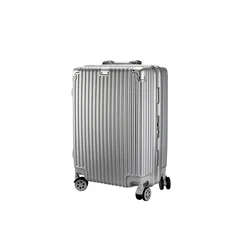 Professional TSA Fingerprint Lock Travel Hand Suitcase Manufacture Aluminum Custom Design Luggage with 360 Degree Wheel