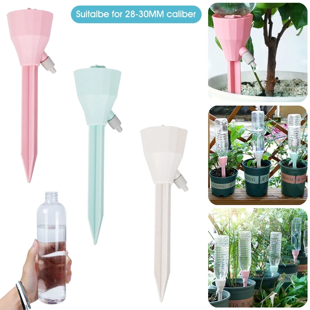 Automatic Drip Irrigation System Self Watering Spike for Flower Plants Greenhouse Garden Adjustable Auto Water Dripper Device