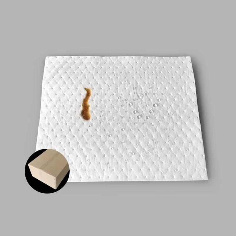 China Manufacturer industrial oil absorbing sheets