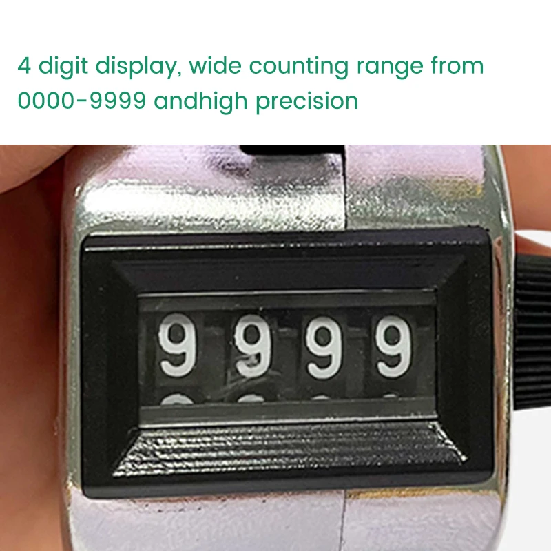 Wholesale Durable Metal Case Digital Fish Counter with Finger Ring