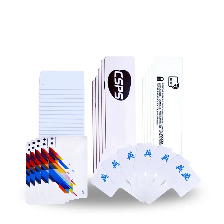 RFID Latest UHF Label Card UHF H3 9662 Smart PVC Card Wholesale Customization