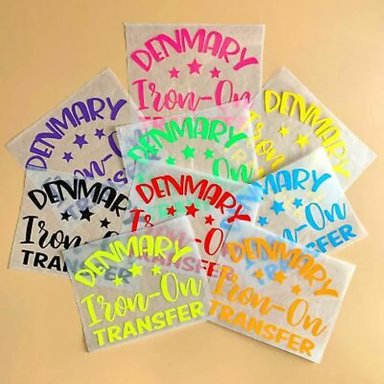 new arrival custom brand camouflage pattern iron on heat transfer letters vinyl for sportswear logo