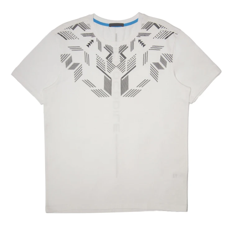 China Mill Custom Wholesale Designer T shirt Printing Double Mercerized Cotton Tshirt