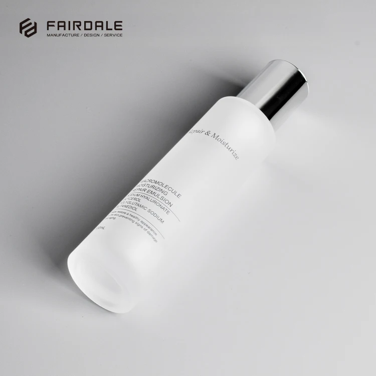 OEM Cheap Price 30ml Cosmetic Packaging Frosted Empty Glass Mini Serum Bottle With Pump