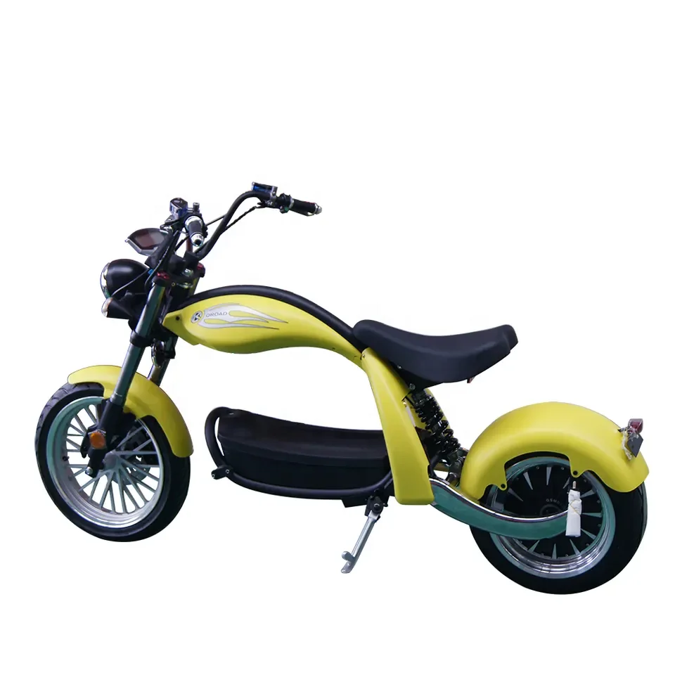Электрический мотоцикл citycoco 3000 Вт двухколесный электрический скутер 2000 60 В 20 А ч