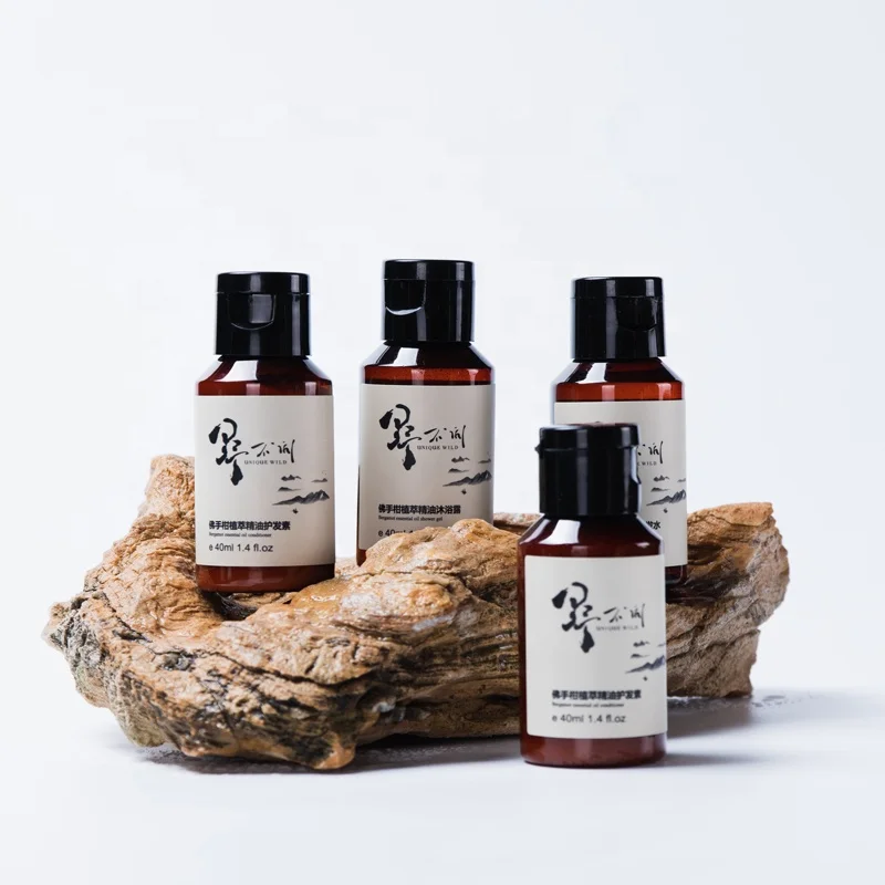 OEM Customization Natural and Arganic Mini  Hotel Spa Use Soap Shampoo and Body Lotion