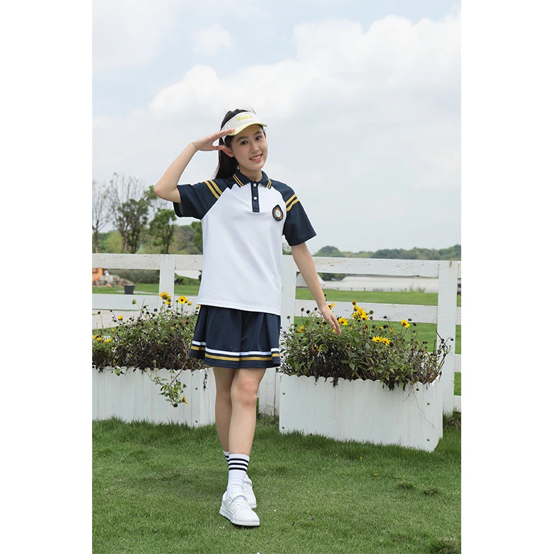 China Manufacture  School Uniform Wholesale  Sellers Custom Design School Jersey Uniforms For Kids
