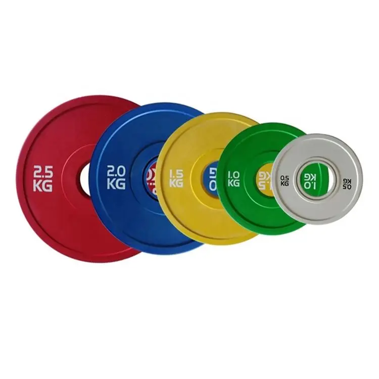 
Weight Plate Pu Bumper Sets Black Gym Dumbbell Plastic Barbell Cpu Olimpic Cast Iron Standard Set Change Plates 