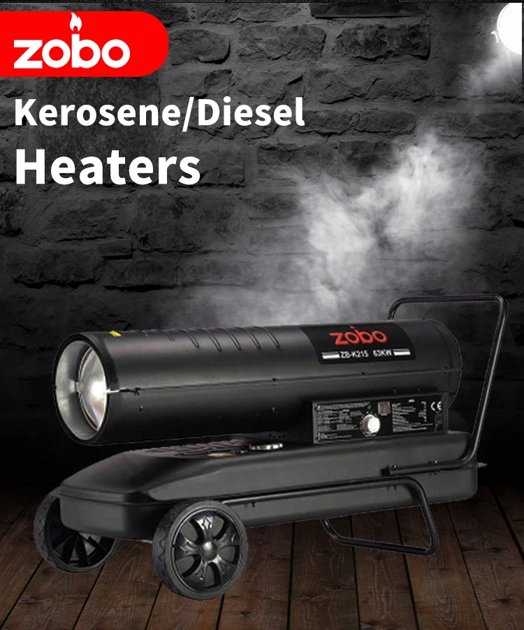 High Quality Portable Kerosene Diesel Oil Heater use in Greenhouse Farm industrial diesel air heater