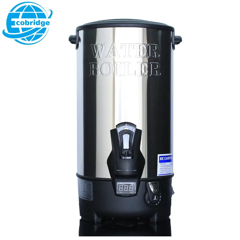 2023 Commercial Stainless Steel Tea Maker Boiling Urn Large Capacity Thermos Pot Water Boiler for Hotel Restaurant Use