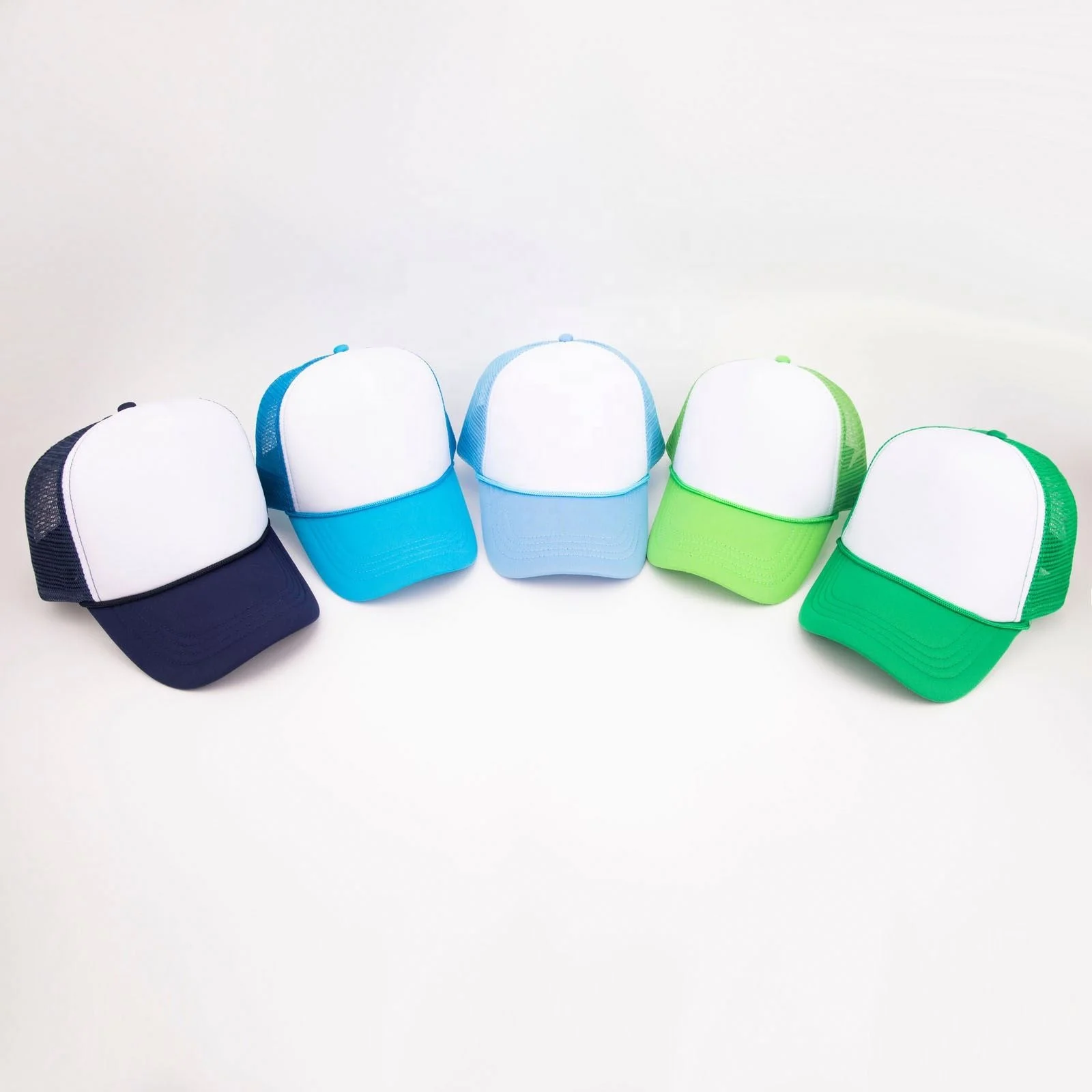 Wholesale Baseball Cap With Mesh Foam Hat Custom Logo Trucke Chiffon Hijab Baseball Cap Baseball Usa Cap