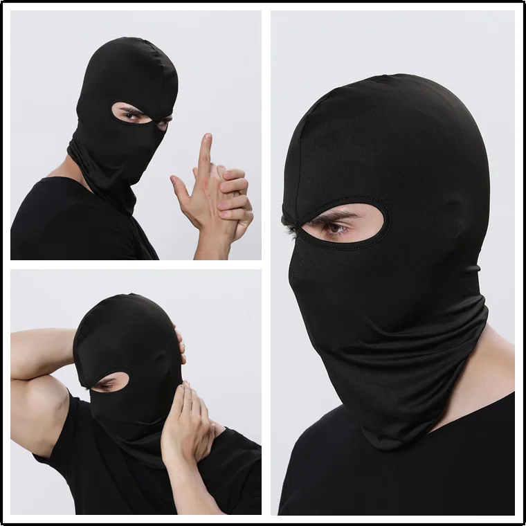 JL280 New Arrival Summer hats balaclava ski soft 1 hole ski beanies in bulk outdoor colorful Riding Windproof Balaclava