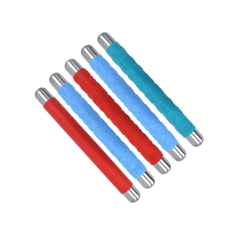 Baking Tool High Quality Engraved Silicone Pattern Rolling Pin