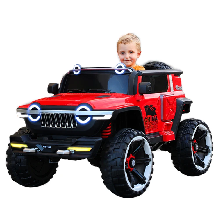 Child Electric Toy Car Red White Blue Color Plastic Kids Music Led Light USB Power Battery Style Story baby electric ride on car