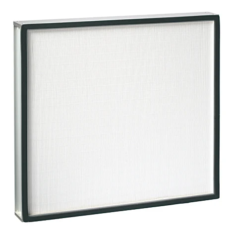 cheap and  high efficiency bafflless mini-pleat ULPA air filter use for  clean beach