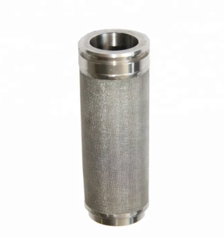 50um sugar filtration sintered metal mesh cartridge Pleated Sintered Mesh Filter Sintered Metal Filter Cartridge