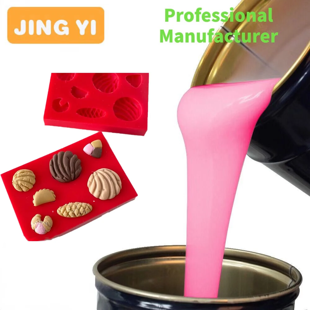 Manufacture and supply of silicone for over 23 years liquid rtv silicone for Cake Chocolate molds food grade silicone rubber
