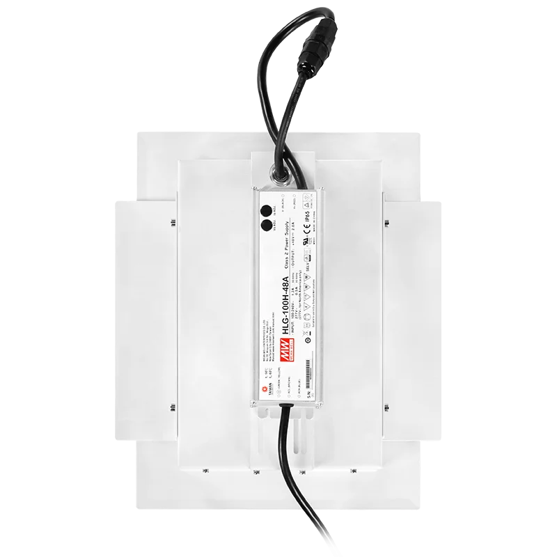 
Outdoor LED Canopy Light 60W 80W 100W Waterproof Projection Recessed Mounted Ceiling Installation Gas Station Surface 