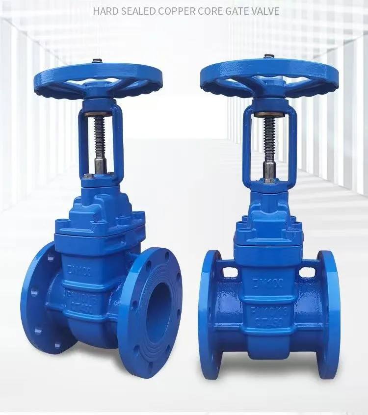 Z45T hard seal protection ductile iron flange gate valve Copper core gate valve national size thickened valve body