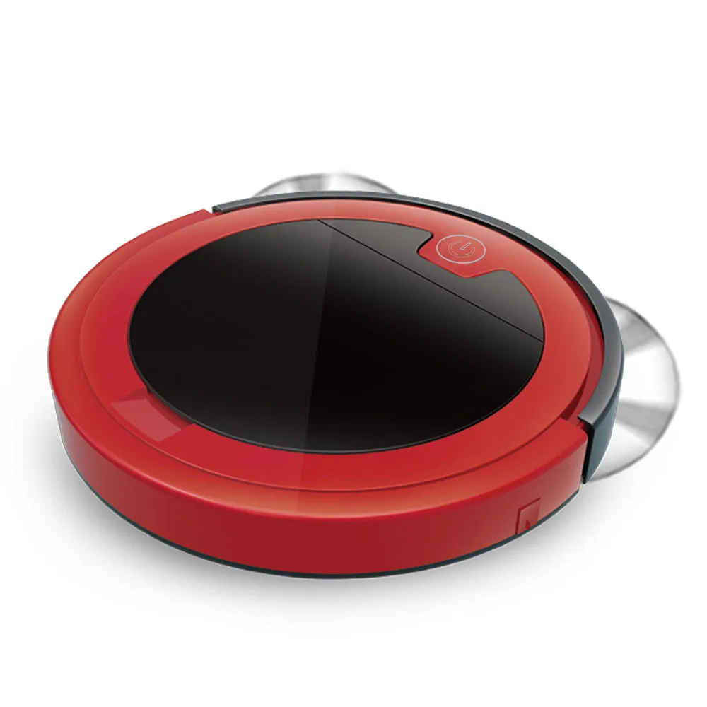 
Factory Wholesale Intelligent Vacuum Cleaner Gyro Navigation mapping Smart Sweeper with Auto Recharge 