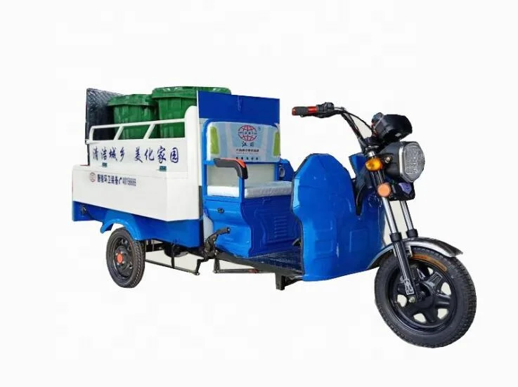
Electric Mini Garbage Car with Double Box 