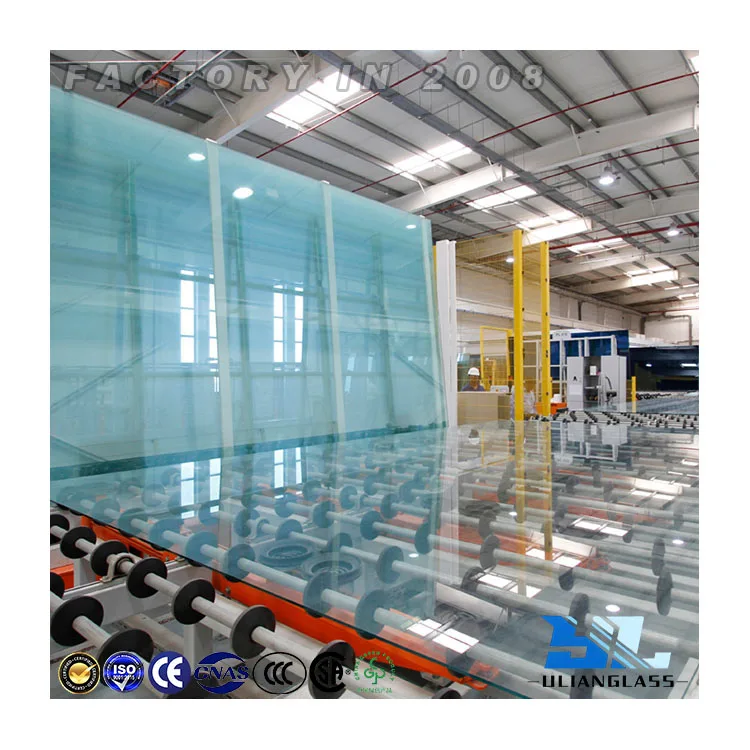 Ulianglass Manufacturer Modern Double Exterior/Interior Grill Steel French Door Designs Glass Wrought Iron Door