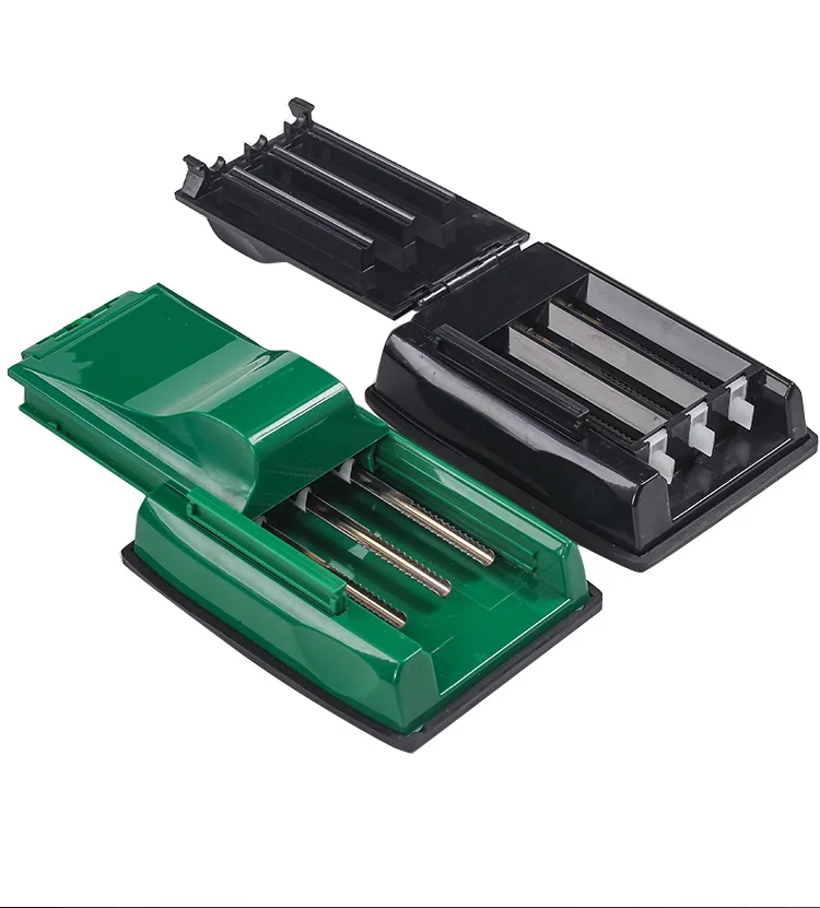 Cigarette Injector Smoking Accessories 3 Tubes Smoking Rolling Machine Manual Cigarette Injector