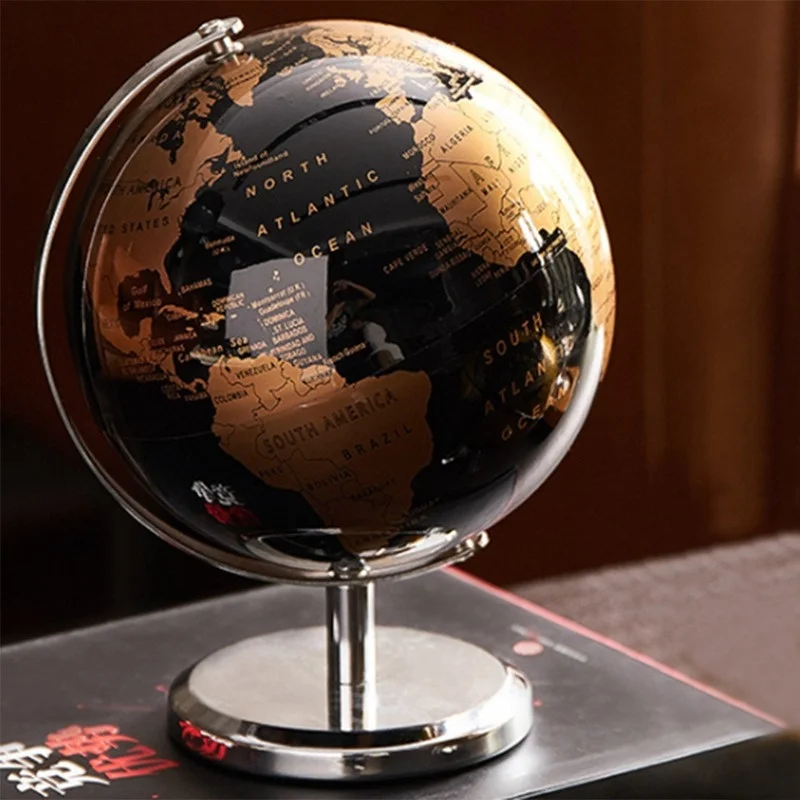 Hot Selling Educational Universe Pvc Surface Metal Base Map World Globe