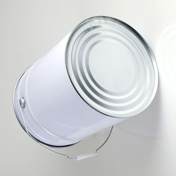 
Drums Empty Tin Container 18L 0.38mm Metal Paint Pail With Lug Lid And Handle For Sale 