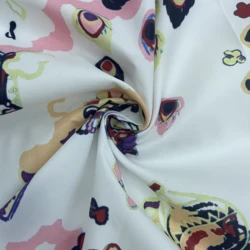 woven 170t 190t 210t silver taffeta fabric 190t pongee fabric customize different patterns customization printed pu pa pvc tpu