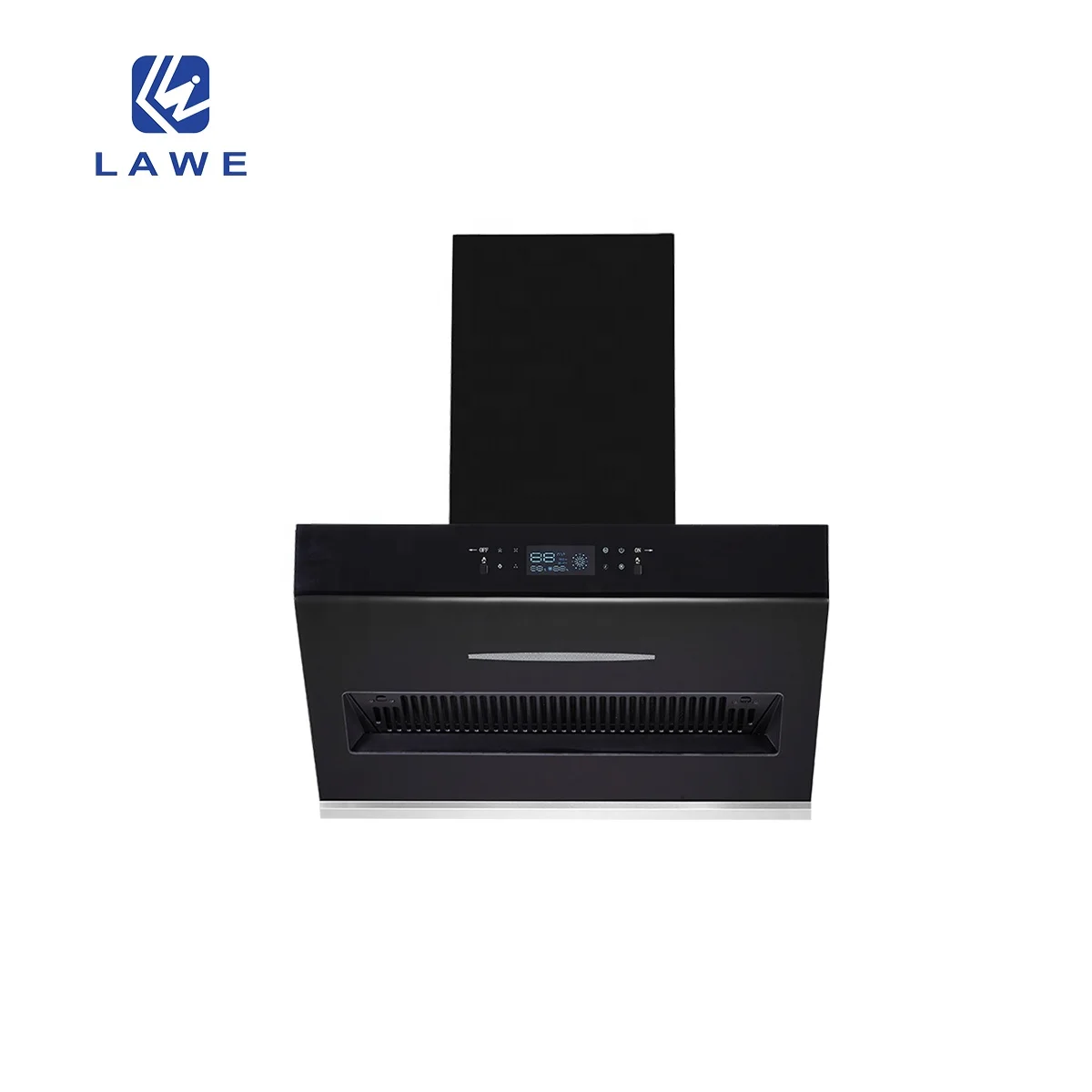 gas stove hood China supplier chimney smart range hood  electric smoke extractor wall mounted side suction hood