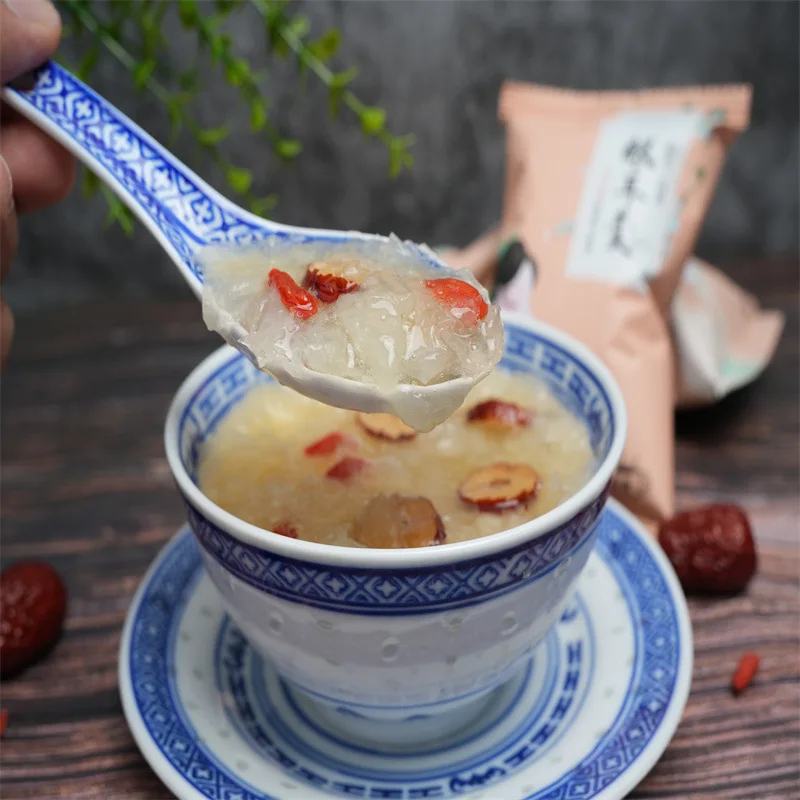 15g*10 fast food breakfast freeze-dried  tremella soup wholesale healthy food best material