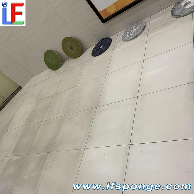 industrial and Commercial Floor Cleaning Equipment  Disc Melamine Sponge Pad for Floor Machine Tiles Cleaning Magic sponge