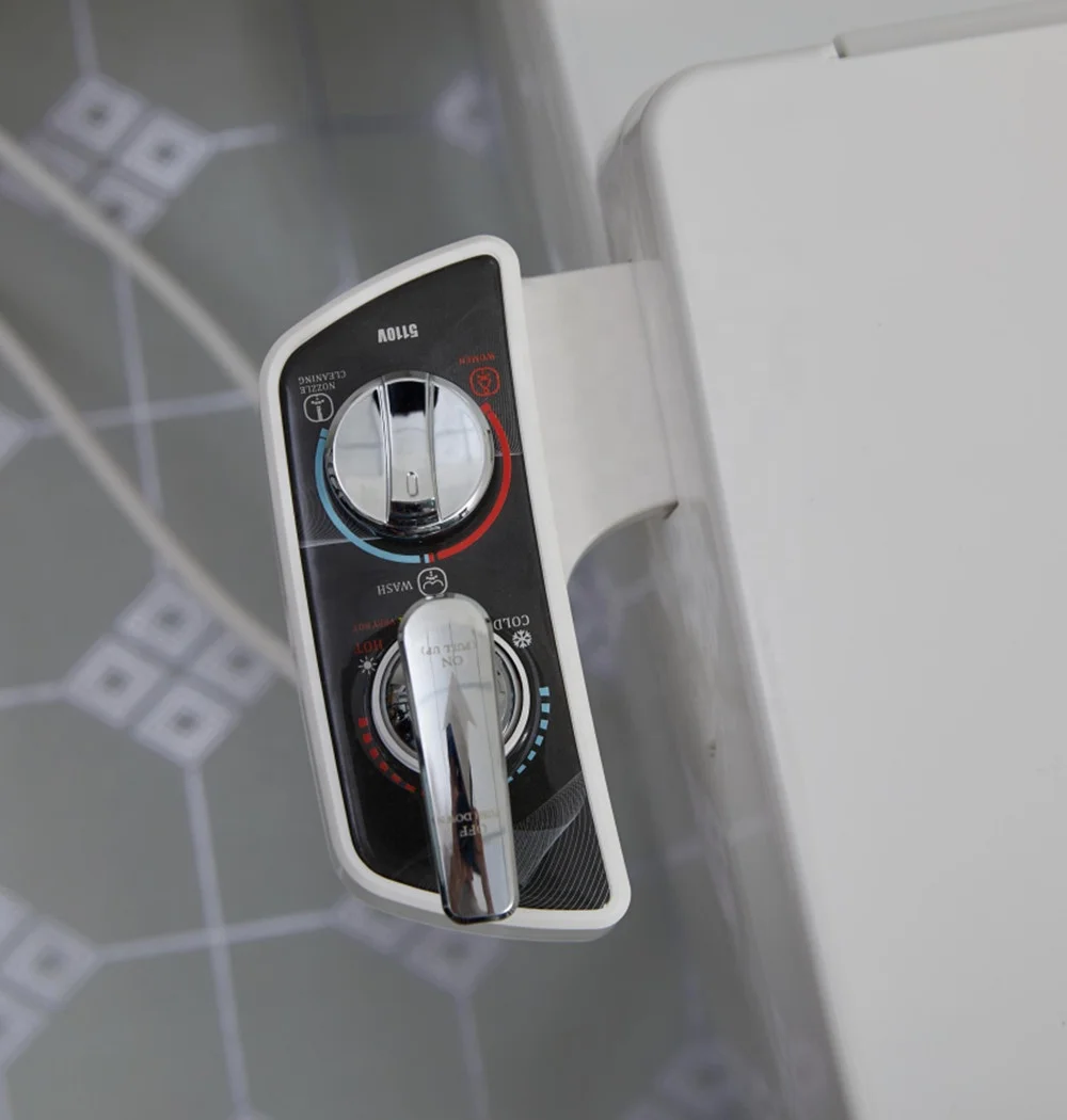 Самоочищающееся V-образное неэлектрическое сиденье для унитаза, биде с горячей и холодной водой для женской стирки и стирки сзади