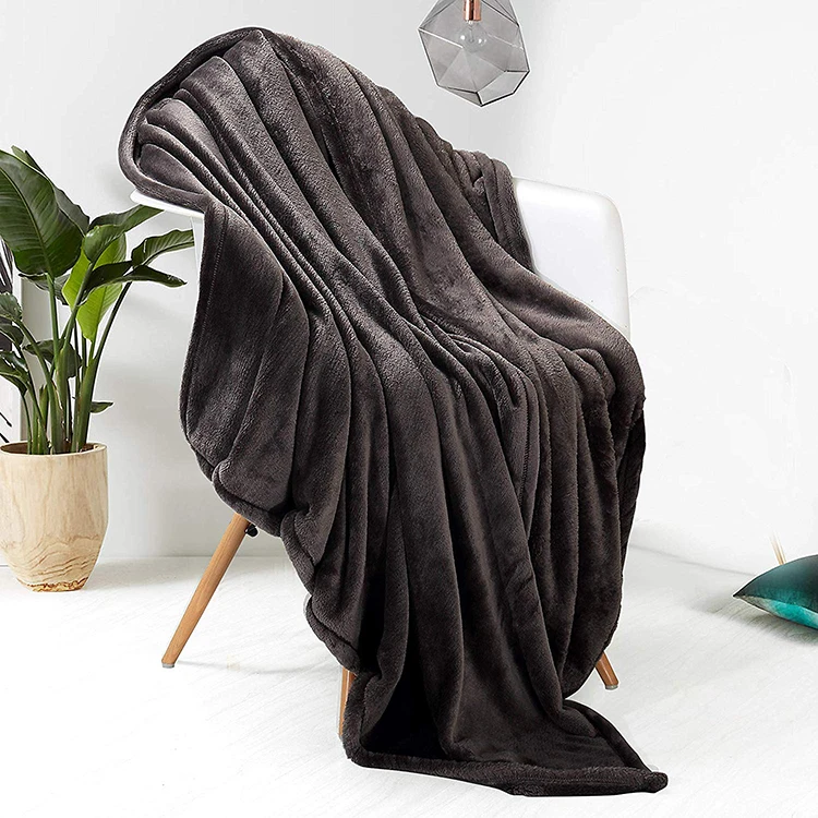 
Fleece Warm Bed Blanket Soft Flannel Cozy Winter Blanket for Adults Children Baby on Bed Couch Sofa 