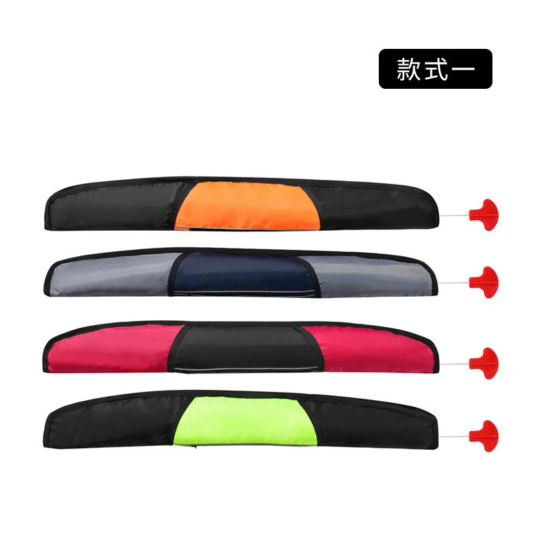 Stock Wholesale Auto Manuel Self-Inflating Buoyancy Aid Around the Waist PFD Kayak Watersports Pack Bag Life Vest Jacket Belt