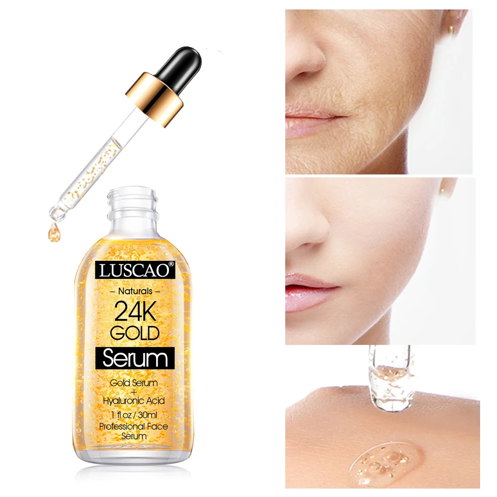 Beauty Personal Care 24k Gold  Face Serum Anti Stem Cell Wrinkles  Moisturizing Face Serum